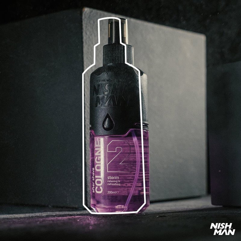 nishman After Shave Cologne Series (02 Storm) - Image 2