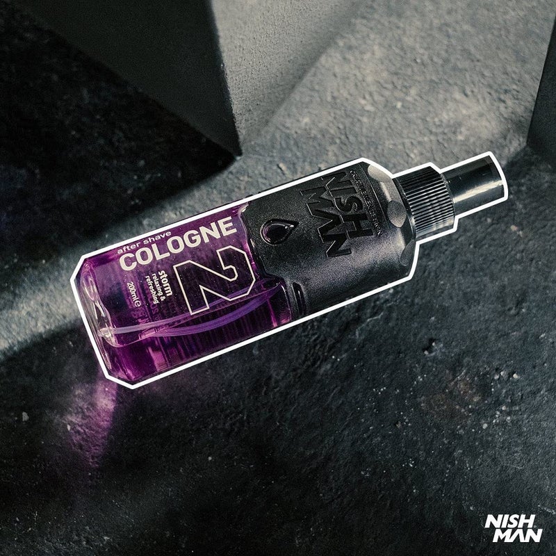 nishman After Shave Cologne Series (02 Storm) - Image 3