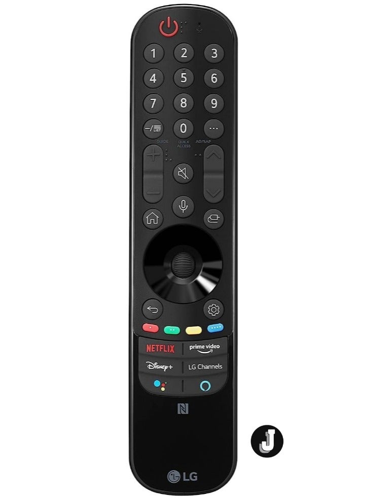JAJEEK "LG AN-MR21GC Magic Remote (2021) – Enhanced with NFC Technology for LG OLED, LED, & Smart TVs" - Image 1