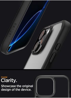 Spigen غطاء حماية ألترا هايبرد لهاتف آيفون 16 برو (2024) - أسود غير لامع  - Image 3
