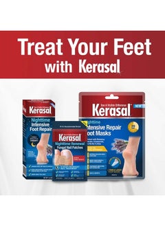 Kerasal Nail Renewal Nighttime Nail Patches Restores Appearance Of Discolored Or Damaged Nails 14 Count (2Pack)  - Image 3