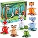 Coola Craft Kits for Kids Felt Animal Toddler Craft 6Pack Art and Craft DIY Early Educational Toys Suitable Need Best Gift for Kids Age 36789 - Image 3