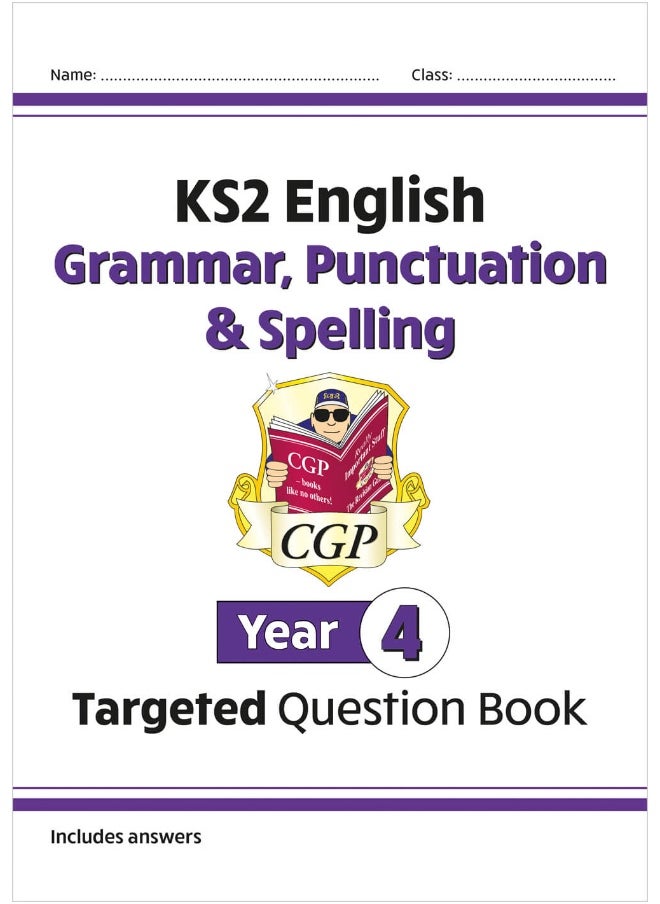 null - KS2 English Year 4 Grammar, Punctuation & Spelling Targeted Question Book (with Answers) - Image 1