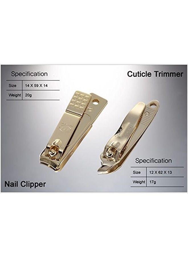 Three Seven (777) Korean Nail Clipper! World No. 1 Three Seven (777) Travel Manicure Grooming Kit Nail Clipper Set (6 PCs, 4000XG), MADE IN KOREA, SINCE 1975 - Image 3