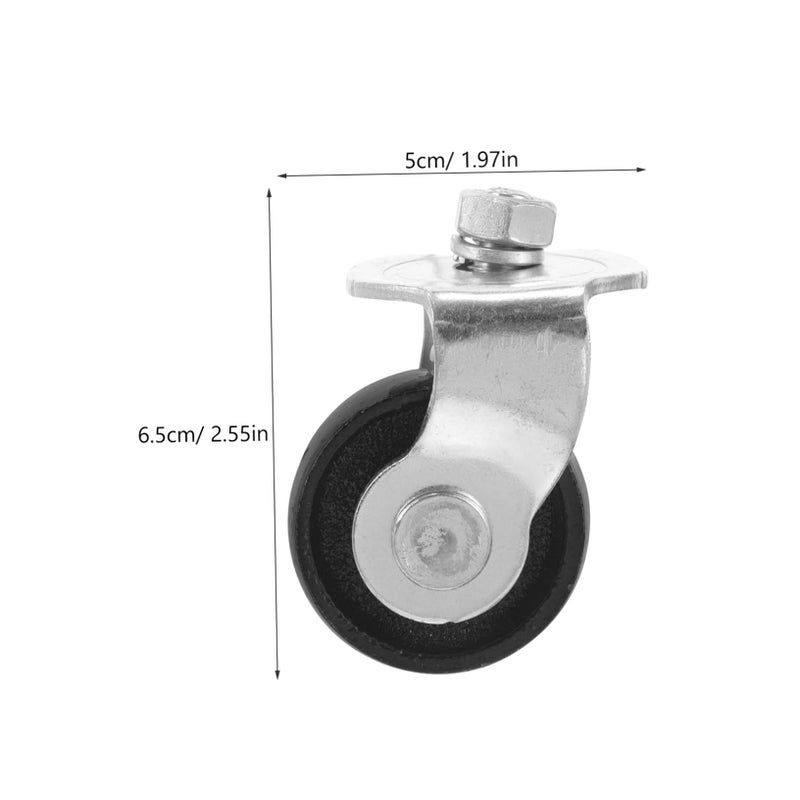 Heavy Duty Caster Wheel 2 Ton Hydraulic Floor Jack Replacement Universal Fit - Image 3