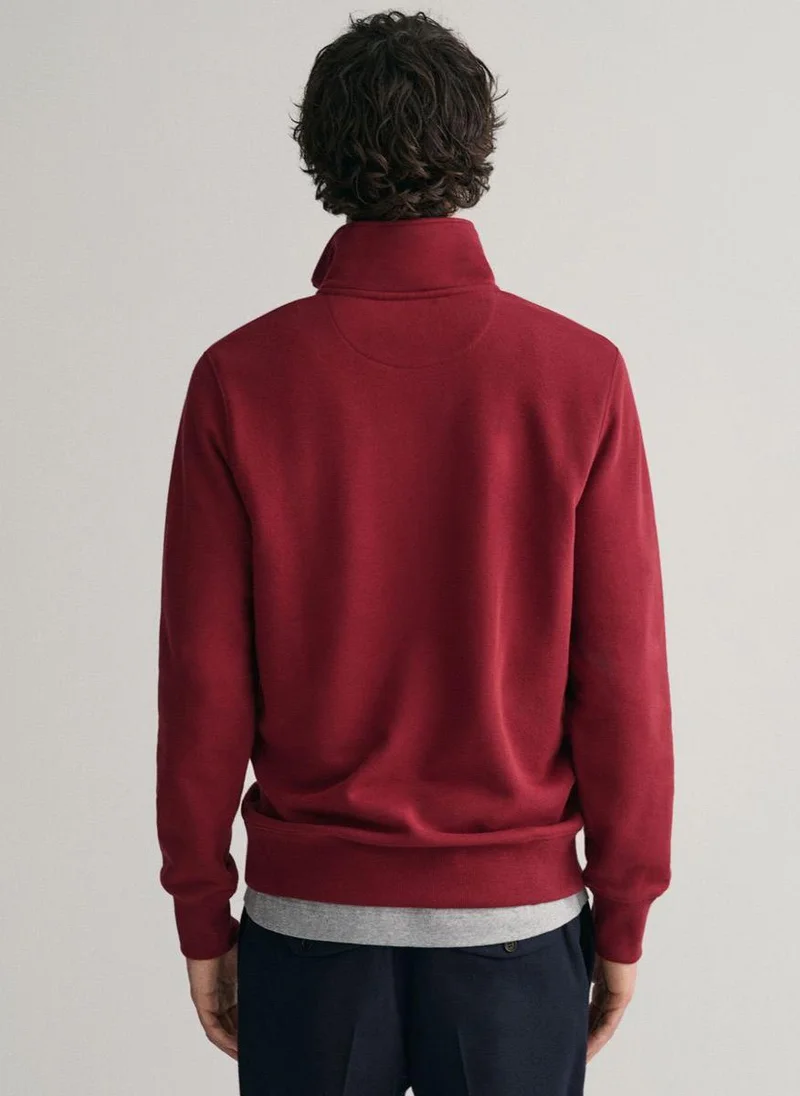 غانت Shield Half-Zip Sweatshirt