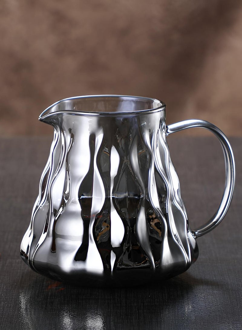 بريتيل ماكينة صنع القهوة بروتيل بور أوفر، 500 مل من الزجاج الزجاجي صب فوق قطارة القهوة مع قاعدة خشبية، مجموعة صانع القهوة بالتنقيط للمنزل أو المكتب - Image 5