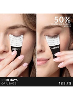 Nanolash Eyelash Serum, Eyelash Growth Serum Conditioner for Enhanced Long Luscious Eyelashes and Eyebrows, Stimulate Eyelash Growth, Safe and Without Adverse Reactions, Sterile 3ML  - Image 3