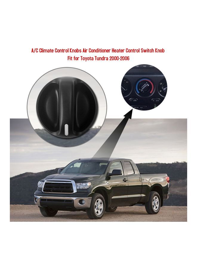 NIBEMINENT 3-Piece A/C Climate Control Knobs For Toyota Tundra 2000-2006 - Image 2