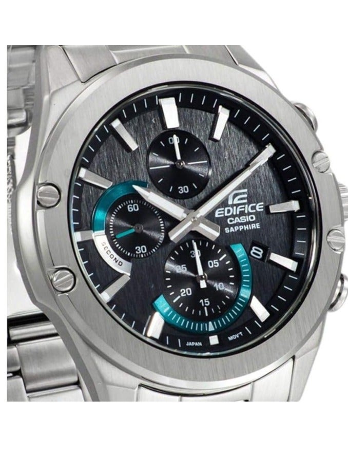 كاسيو ساعة إيديفيس كرونوغراف مقاومة للماء للرجال EFR-S567D-1AVUEF - Image 4