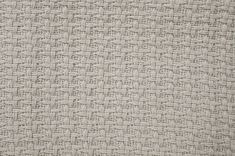DOLLCENT 100% Cotton Twin Size Blanket for Bed, Premium Soft Combed Lightweight Blankets, Washed Breathable Cozy Bed Throw Blanket, Sand Twin Cotton Blankets for All Season: Sand (66"x90") - Image 3