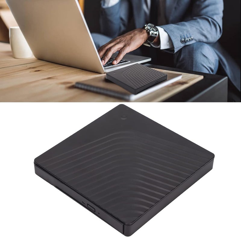 VBESTLIFE Laptop Optical Drive,for 12.7mm/9.5mm SATA Drive,External Drive Detachable USB3.0/USB2.0 5 Gbps, CD Drive Reader - Image 4