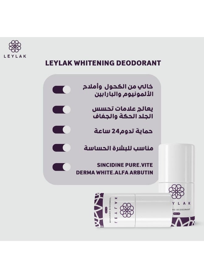 Leylak Roll On  Whitening Deodorant 50Ml - Image 3