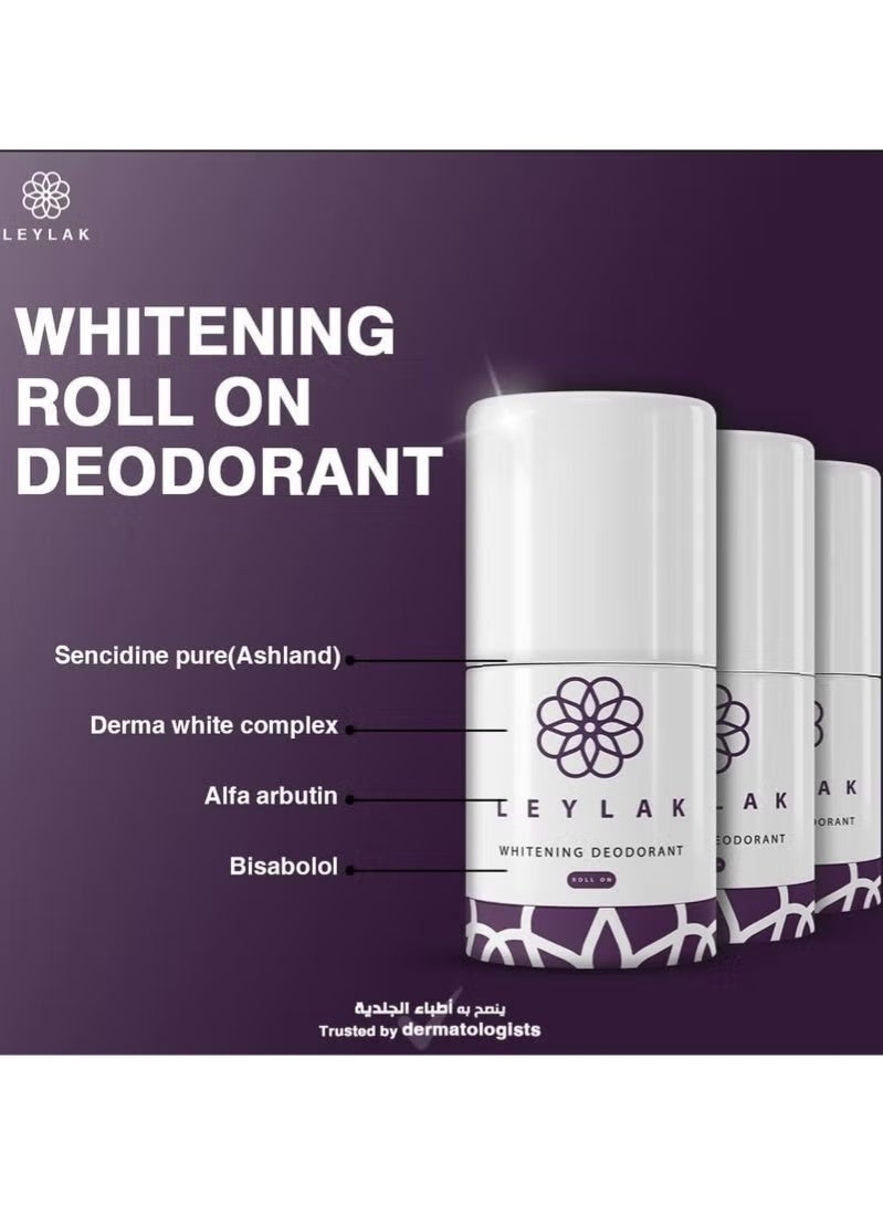 Leylak Roll On  Whitening Deodorant 50Ml - Image 2