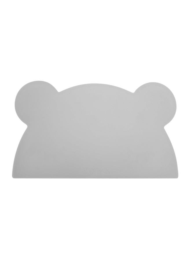 Baby Anti-skid Silicone Placemat Thermal Insulation Waterproof Cartoon Table Mat (Gray)