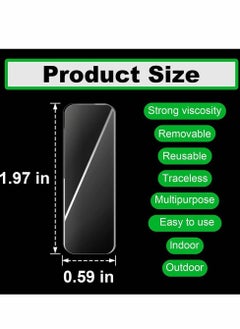Y&D 240 PCS Removable Double Sided Adhesive Tape Reusable Mounting Tape with Storage Box Wall Strips Transparent for Photo Walls Poster Spring...  - Image 4