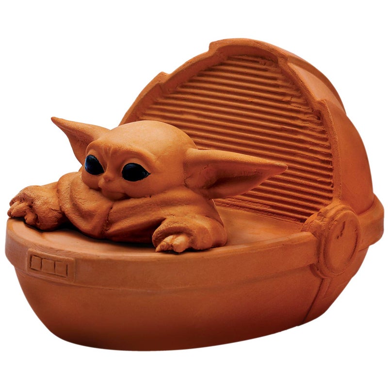 Chia Pet Star Wars Mandalorian - the Child - Black Box with Seed Pack, Decorative Pottery Planter, Easy to Do and Fun to Grow, Novelty Gift, Perfect for Any Occasion - Image 4