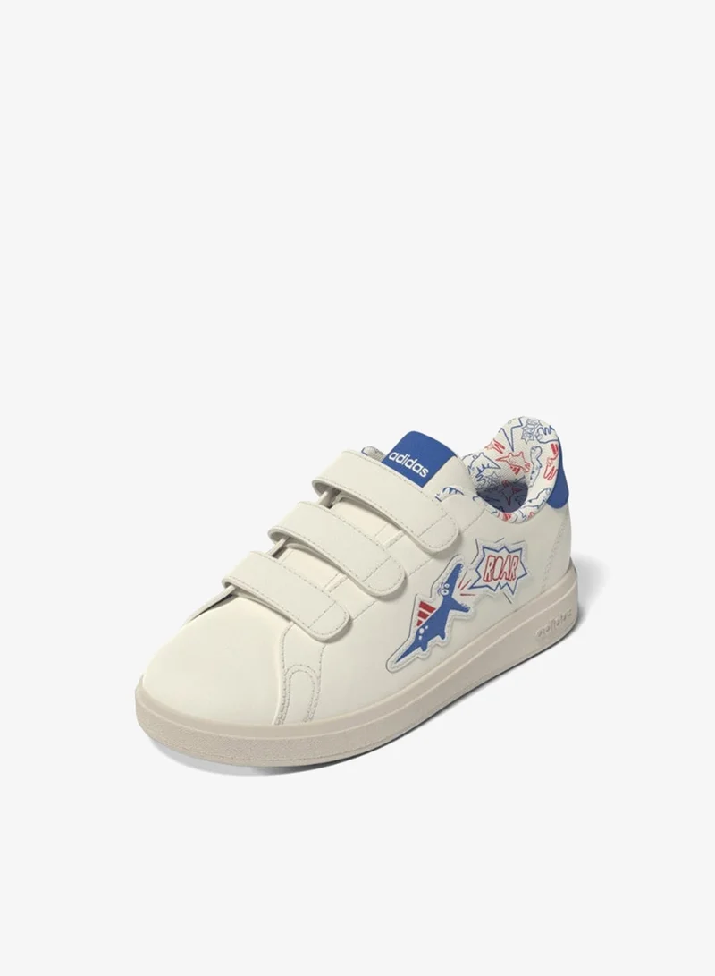 Adidas OWHITE/BROYAL/SELURE Advantage 2.0 Dino Shoes Children  | Best Price UAE