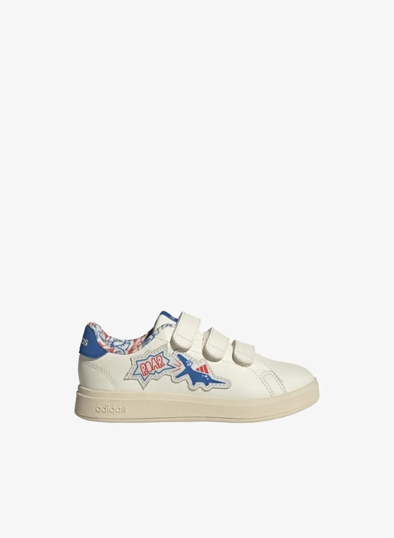 Adidas OWHITE/BROYAL/SELURE Advantage 2.0 Dino Shoes Children  | Best Price UAE
