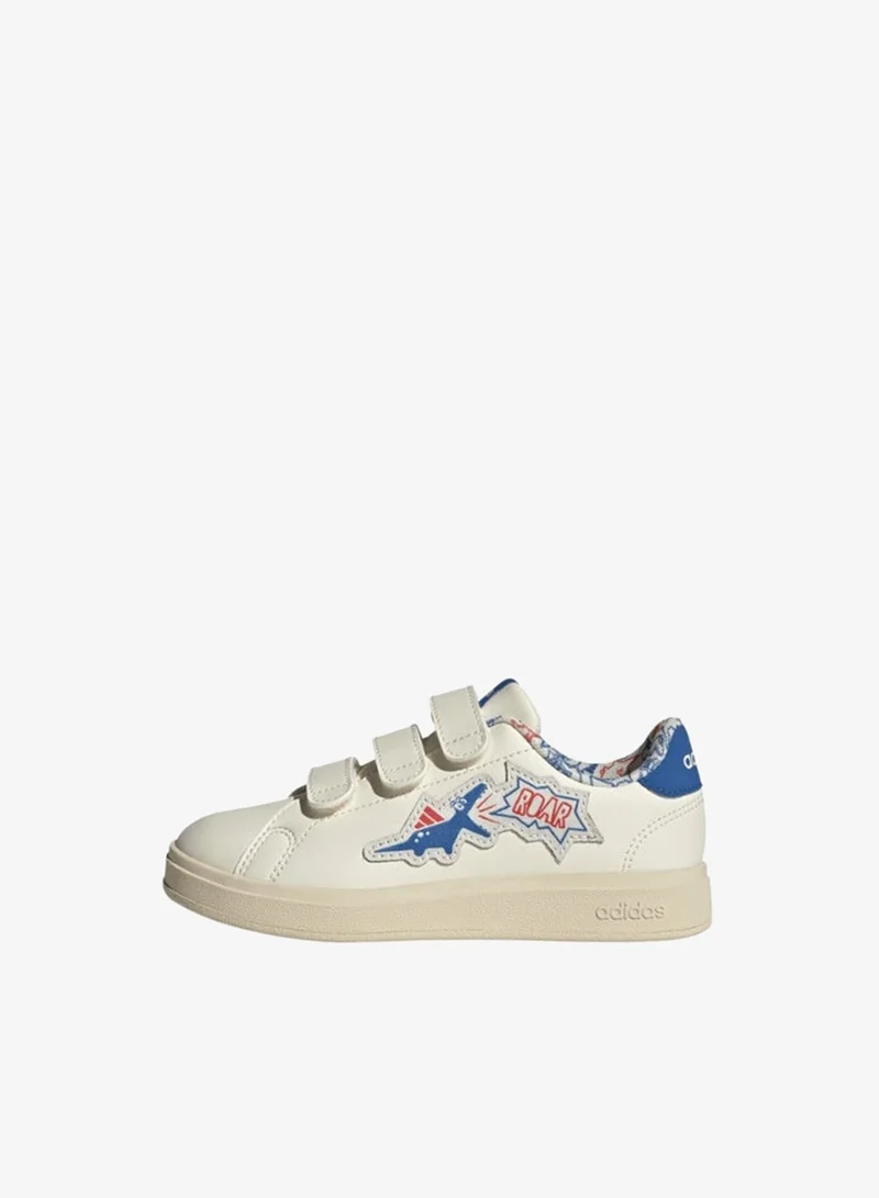 Adidas OWHITE/BROYAL/SELURE Advantage 2.0 Dino Shoes Children  | Best Price UAE
