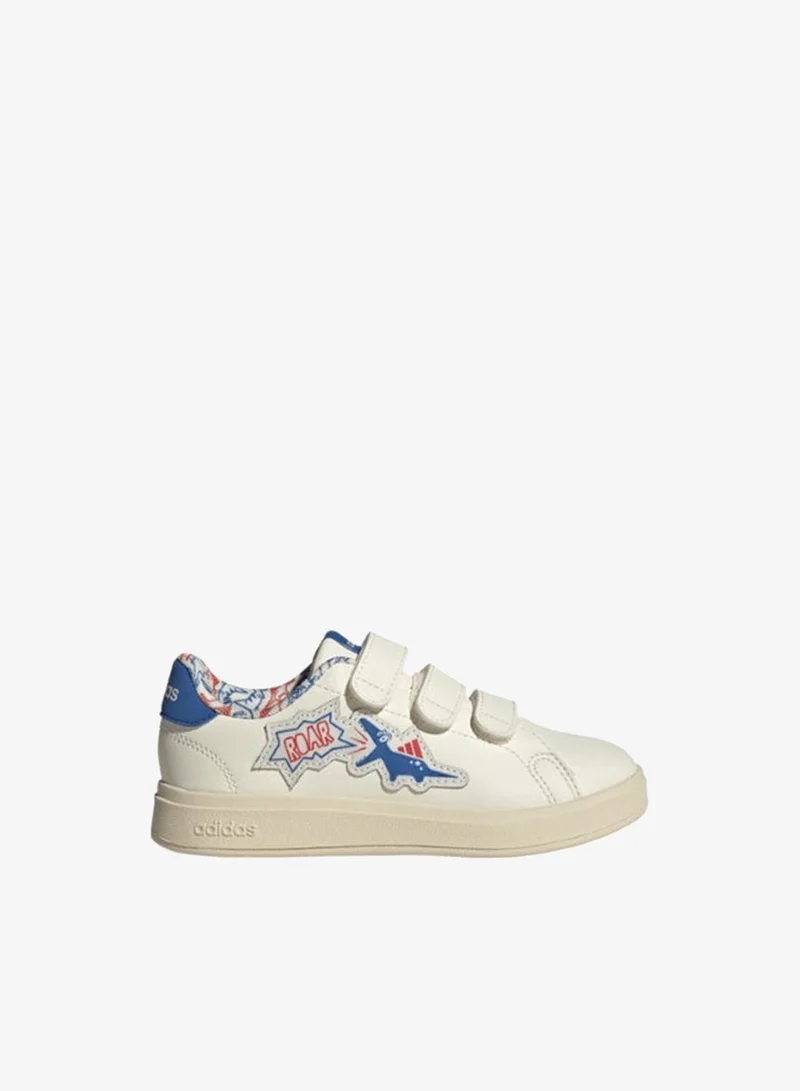Adidas OWHITE/BROYAL/SELURE Advantage 2.0 Dino Shoes Children  | Best Price UAE