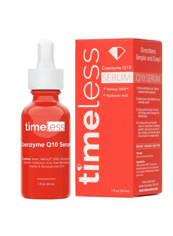 Timeless Coenzyme Q10 Serum With Matrixyl 3000  And Hyaluronic Acid 30Ml - Image 1
