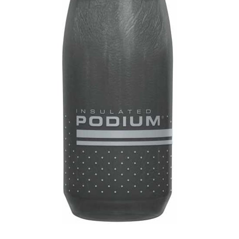 CamelBak Podium Chill Insulated Bike Water Bottle - Easy Squeeze Bottle - Fits Most Bike Cages - 21oz, Black - Image 4