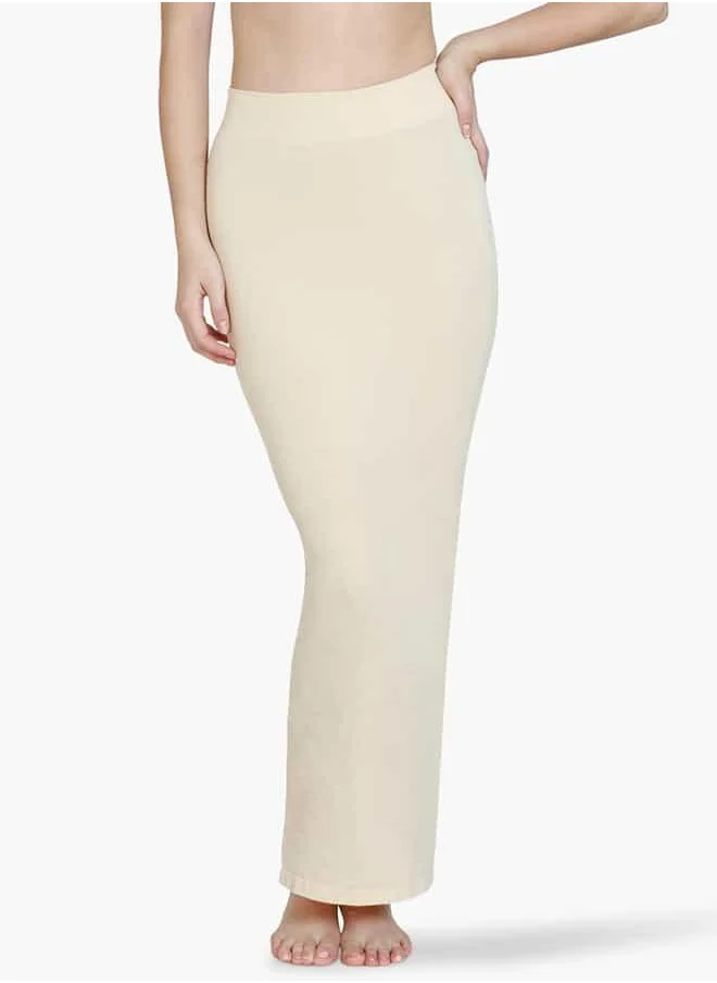 زيفامي Zivame Shaper Petticoat with Drawstring Closure and Slit