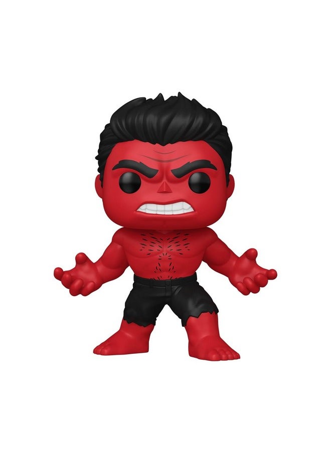Funko Funko Pop Super: Captain America: Brave New World - Red Hulk - Collectable Vinyl Figure - Gift Idea - Official Merchandise - Toys for Kids & Adults - Superheroes Fans - Model Figure for Collectors  - Image 2