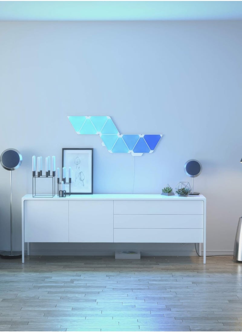 Nanoleaf - Light Panels Smarter Kit Rhythm Edition 12 Panels Plus 1 Controller - Image 1