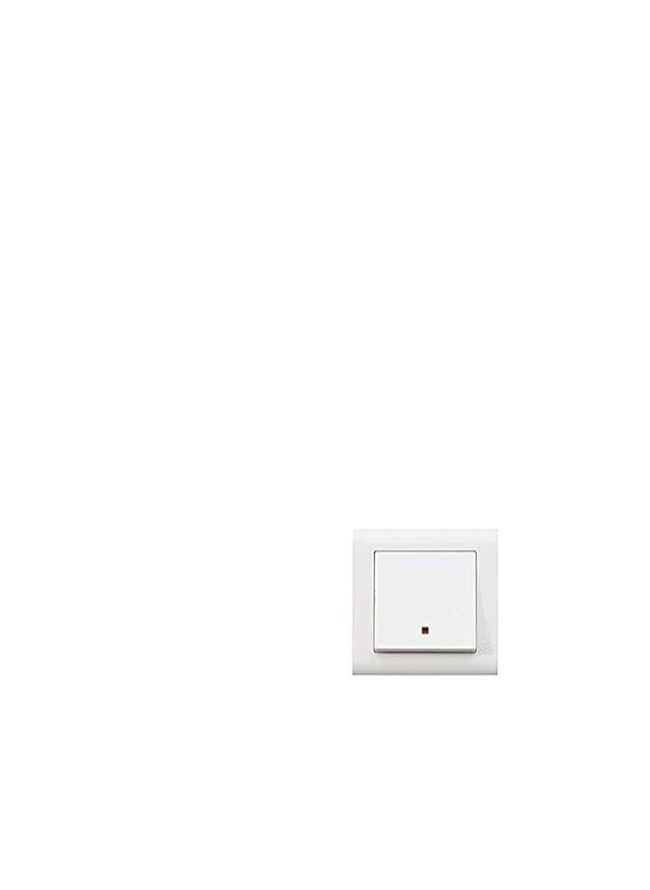 MK - MK Essentials 20AX 1G DP Wide Rocker Switch with NEON - Image 1