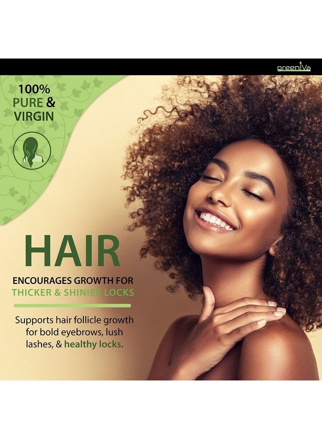 GreenIVe Organically Grown Jamaican Black Castor Oil JBCO 100% Pure Glass Bottle Cold Pressed Amazin Results (4 Ounce) - Image 5