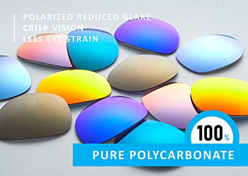 LenzFlip عدسات بديلة مستقطبة متوافقة مع نظارات أوكلي فاست جاكت oo9097 - مصنوعة في الولايات المتحدة - بني مستقطب - Image 4