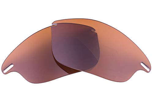 LenzFlip عدسات بديلة مستقطبة متوافقة مع نظارات أوكلي فاست جاكت oo9097 - مصنوعة في الولايات المتحدة - بني مستقطب - Image 1