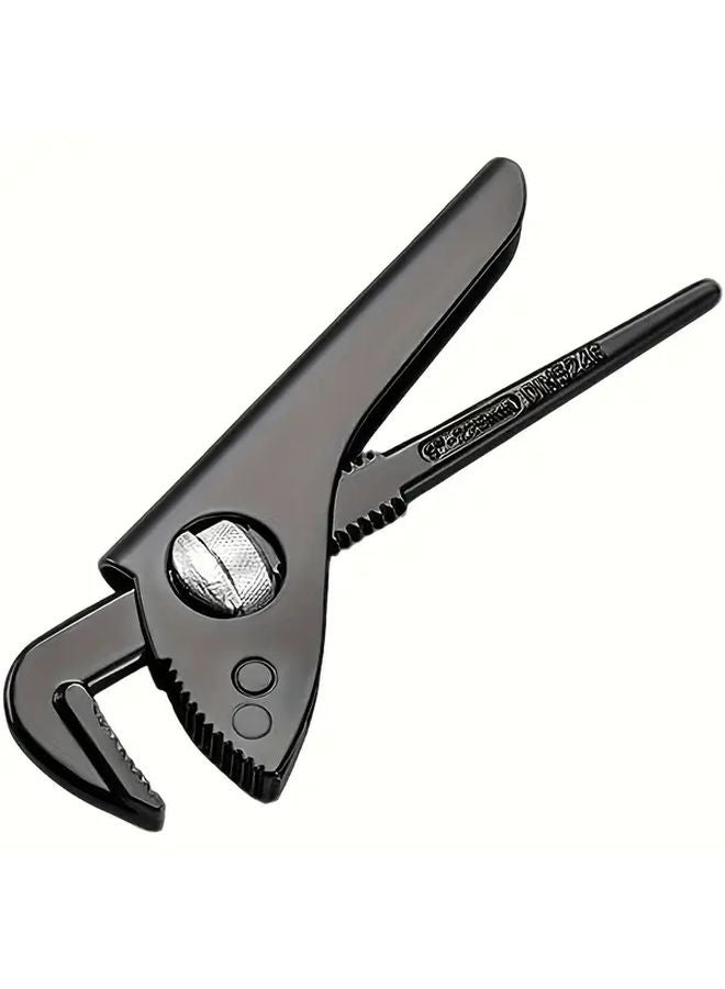 9 Inch Professional Heavy Duty Steel Pipe Wrench Adjustable High Torque Ergonomic Handle - Image 1