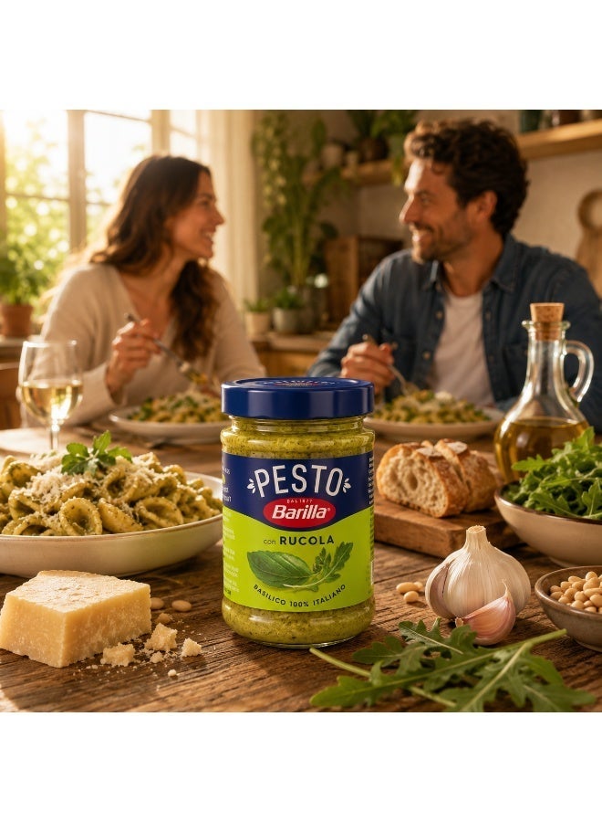 Barilla Pesto Rustico Basilico e Olive 200g - Image 3