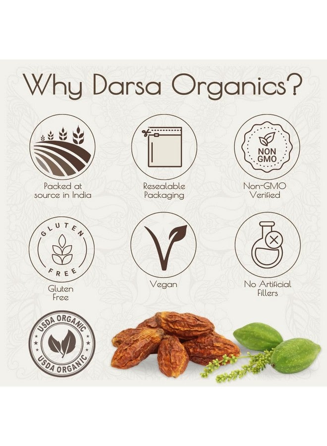 Darsa Organics Haritaki Powder 8oz - Terminalia Chebula, USDA Organic, Harad Powder Organic for Skin Care, Wellness & Vitality, Resealable Pouch, Ideal for Natural Balance - Image 5