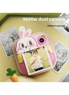 Generic Birthday Gift Polonoid Printable Photo Children Camera Photographable Girl Color Toy Camera Record-Color: Creative Deer/ultra-clear Screen/large Battery/9600w Front And Rear Dual Cameras  - Image 2