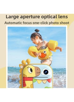 Generic Birthday Gift Polonoid Printable Photo Children Camera Photographable Girl Color Toy Camera Record-Color: Creative Deer/ultra-clear Screen/large Battery/9600w Front And Rear Dual Cameras  - Image 4