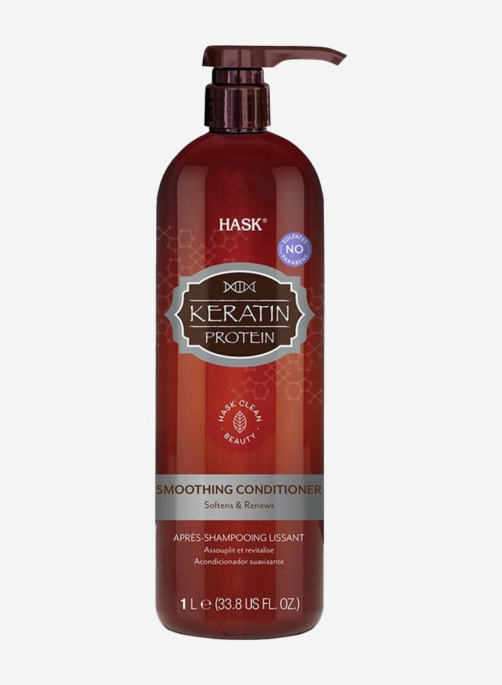 HASK Keratin Smooth Smoothing Conditioner 1L  - Image 1