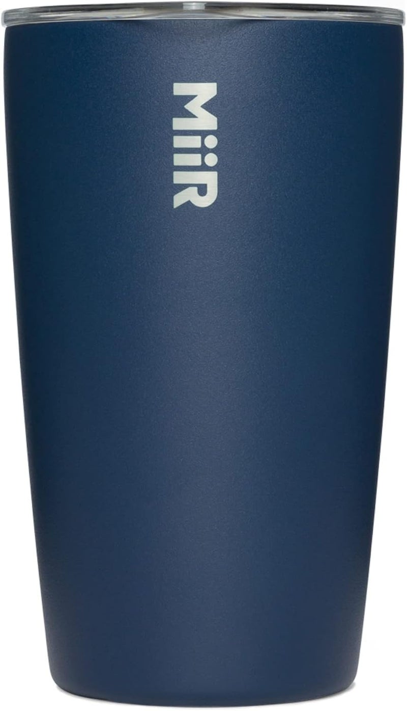 MiiR Tumbler 12oz Insulated Stainless Steel with Press Fit Slide Lid  Splash Proof Design Holds Hot  Cold Beverages Stylish  Functional Cup Holder Compatible