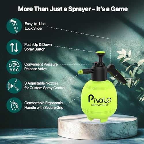 Pivalo Foam Sprayer Bottle for Bike & Car Washing – 3L Foam Pro Washer Pump with Dual Adjustable Nozzles, Additional Cap, Multi-Purpose Use for Auto Home & Garden – No Power Needed (Pack of 1, Random) - Image 3