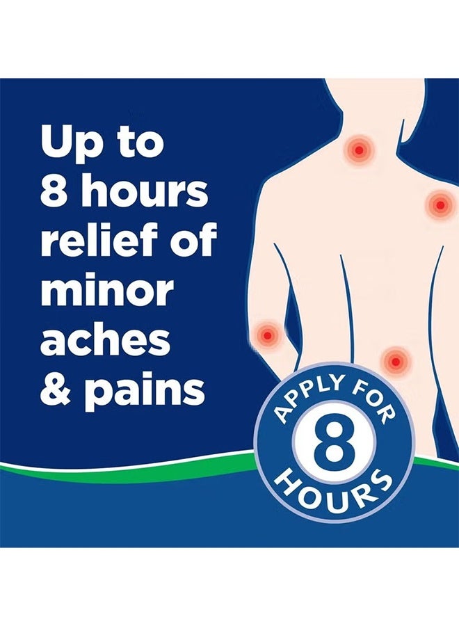 سالون باس 20 رقعة علاج الألم تخفيف الرقعة، تخفيف الألم لراحة الظهر، نيك شولدر، آلام الركبة و العضلات، تخفيف الألم لمدة 8 ساعات - Image 5