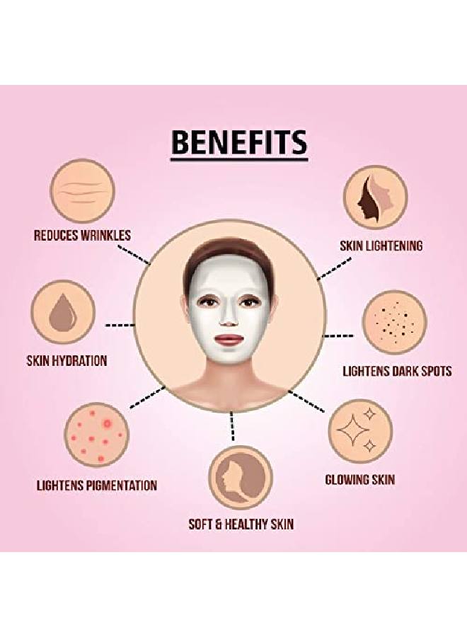 LUSTER Aloe Vera Face Pack | Instant Glow & Skin Nourishing | Face Pack For Oily & Dry Skin | Face Pack For Women & Men (Paraben & Sulfate Free) 500 g - Image 4