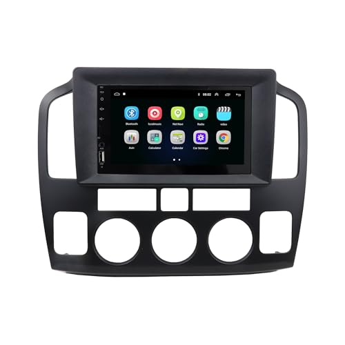 DKMUS Double Din Dash Radio Trim Kit for Suzuki Grand Vitara XL-7 2001-2006 Installation Bezel 9 Inches (Black) - Image 5