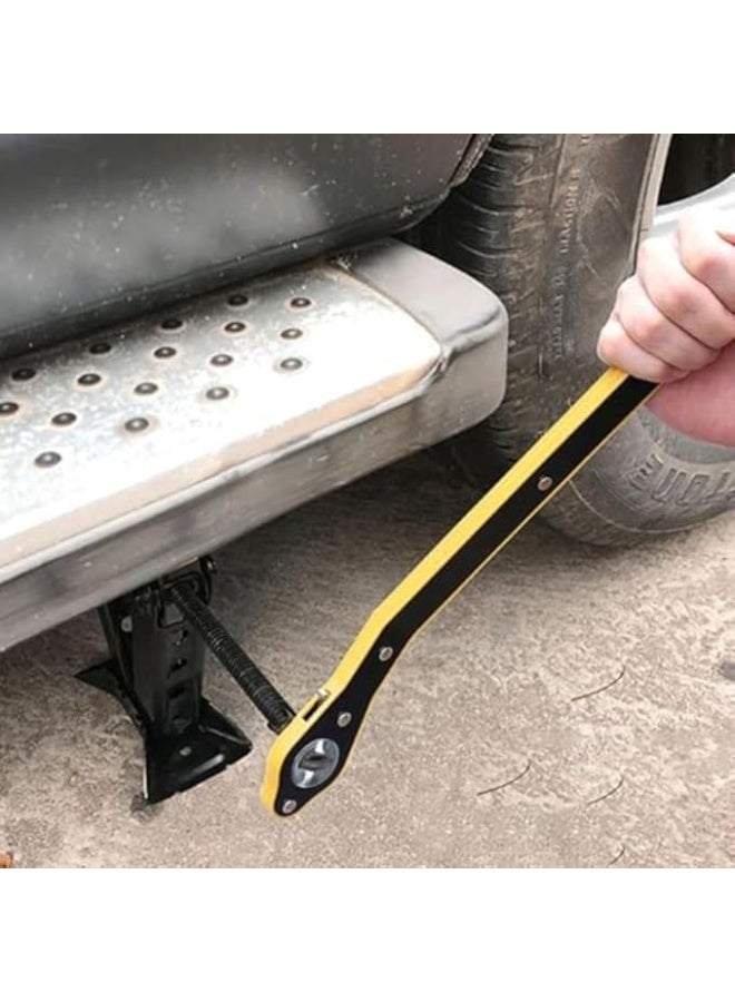 Labor‑Saving Tire Ratchet Wrench – Carbon Steel Cross Tool for Auto Repair & Jack Assistance - Image 4