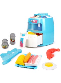 HAPTIME Toy Air Fryer, Play Kitchen Accessories Set For Toddlers, Kids Kitchen Playset W/ Music & Color Changing Foods, Toy Kitchen Interactive Pretend Play Toys Set, Christmas Birthday Gift For Boys Girls  - Image 1