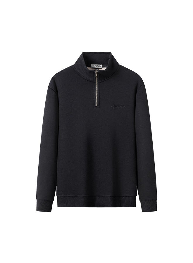 Tucano trendy Stand Collar Men's Long-sleeve Casual T-shirt For Autumn/winter - Image 5