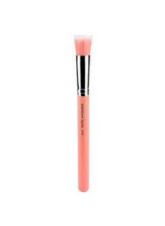Bdellium Tools Bdellium Tools Professional Makeup Brush - Pink Bambu Series 953 Duet Fiber Foundation - With Soft Synthetic Fibers, For Precise Application of Foundation (Pink, 1pc) 