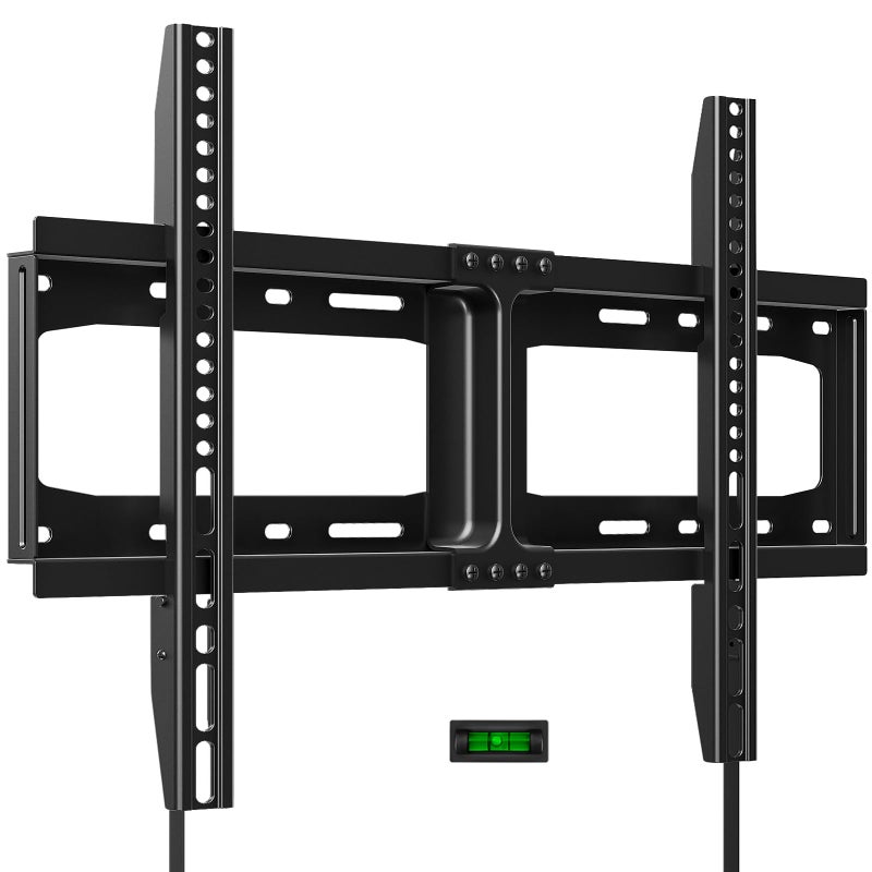 HOME VISION Heavy Duty Fixed TV Wall Mount for Most 32-86 Inch Flat TVs, Max VESA 600X400mm up to 165lbs Fits 16/18/24 Inch Wood Studs, Universal Low Profile Wall Mount TV Bracket, Space Saving HV8601 - Image 1